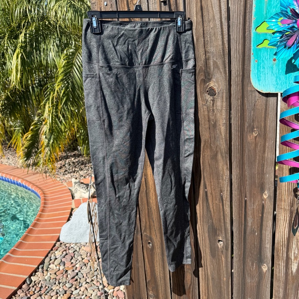 Skechers Gray Leggings for Women